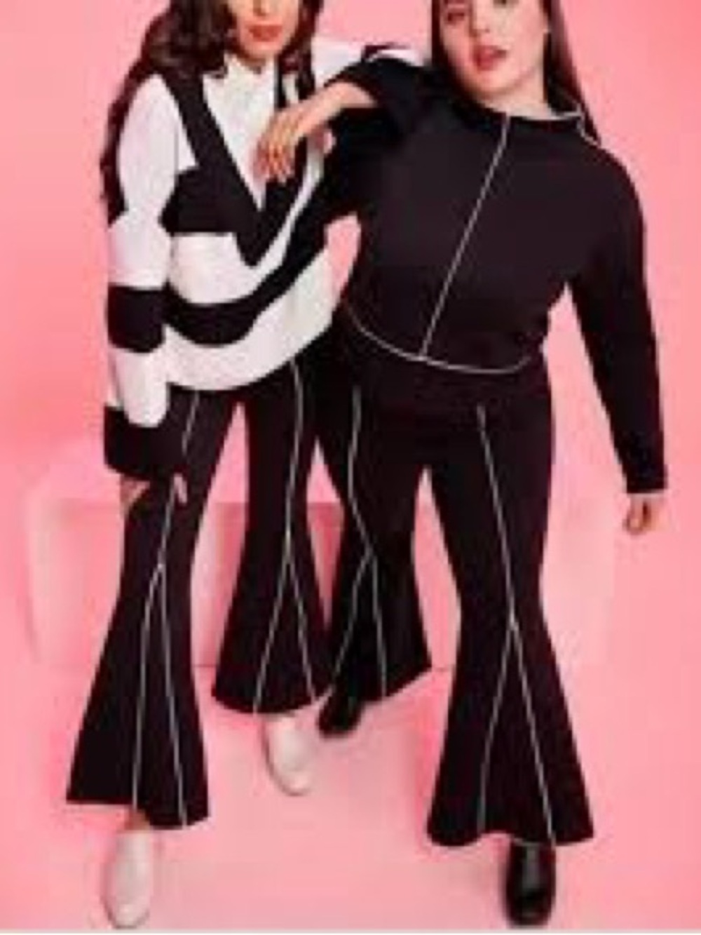 Victor Glemaud x Target Matching Top & Flare High-Rise Sweatpants Set M